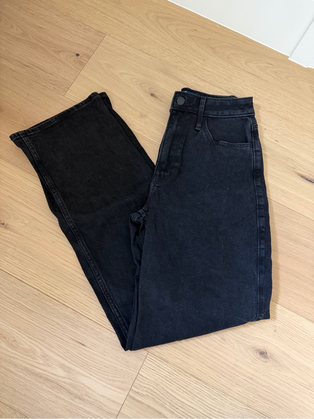 Hollister Men's Slim Straight Black Jeans